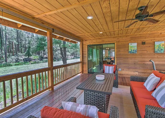 Getaway W/ Game Near Rainbow Lake! * Pinetop-Lakeside